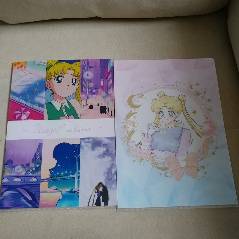 Sailor Moon Dreamy Colours Collection kuji file folder set - Sailor Moon